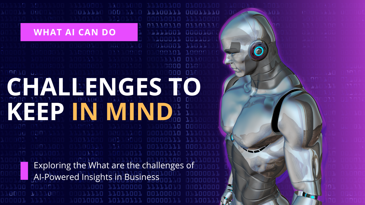Challenges of ai
