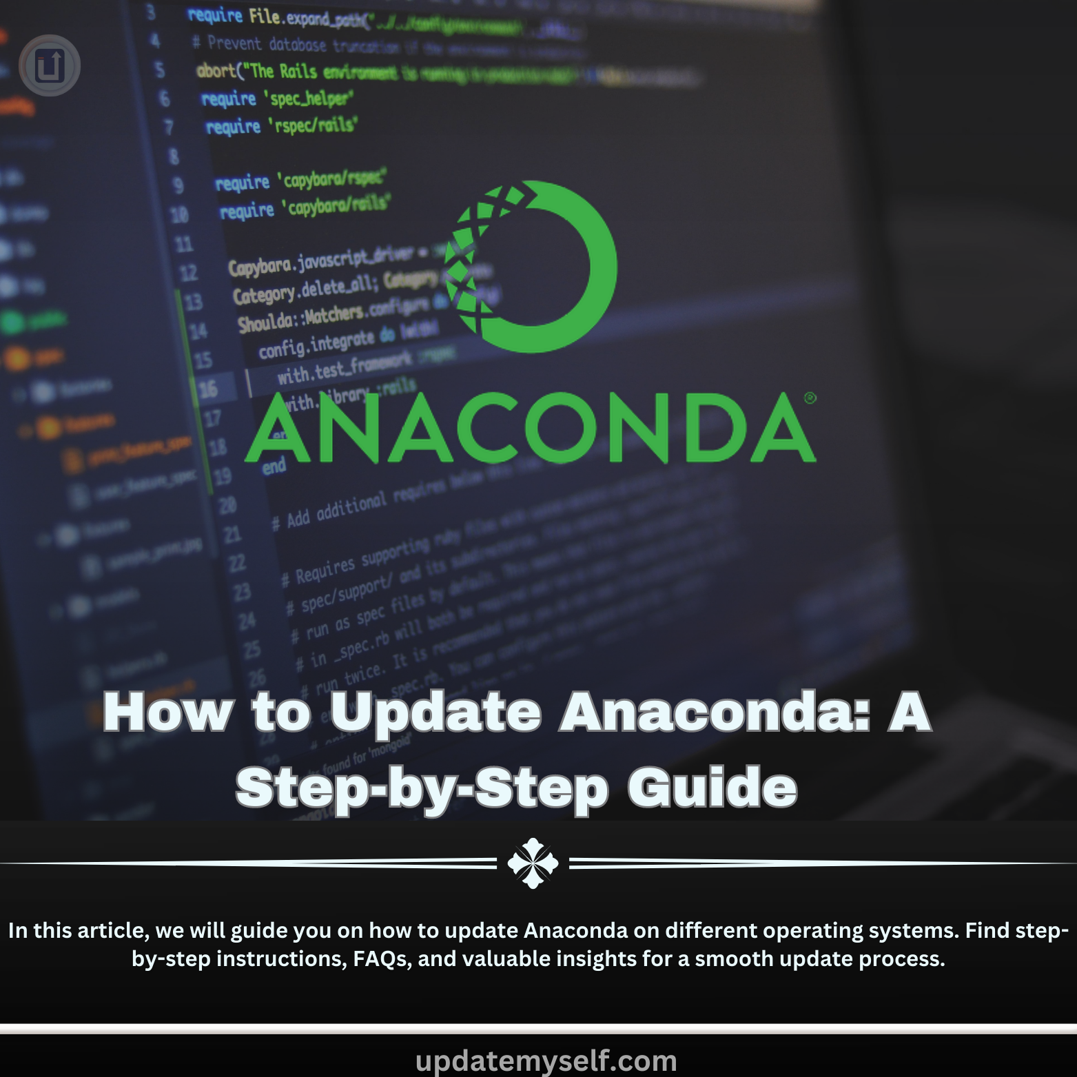 How to Update Anaconda