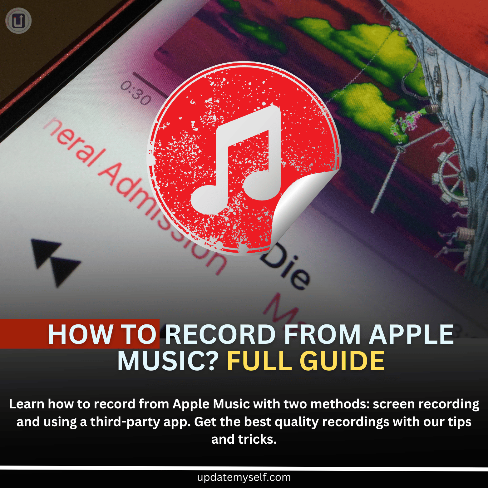 How to record from apple music