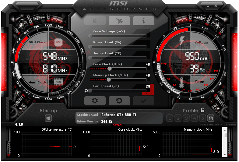 how to update msi afterburner