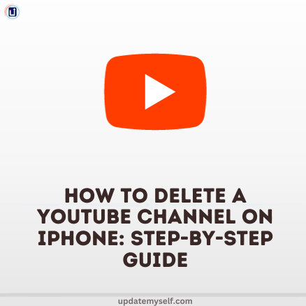 How to Delete a YouTube Channel on iPhone