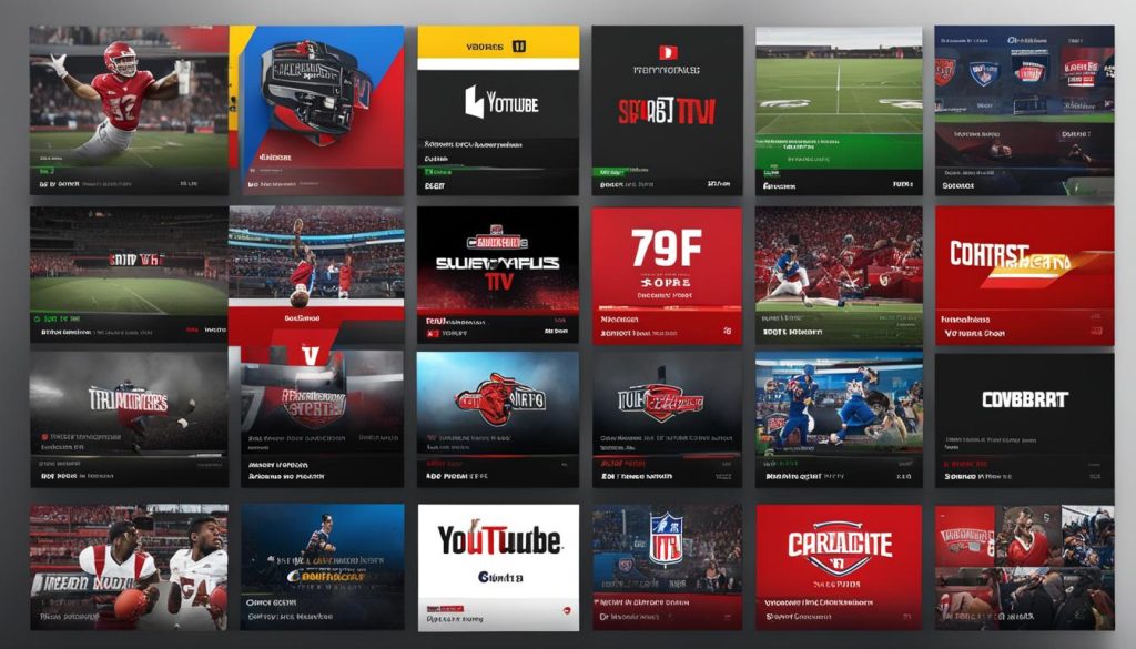 YouTube TV Sports Channels and Pricing